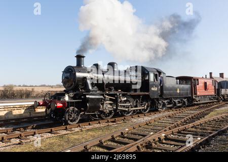 Visite du chemin de fer de Midland, Butterley. Banque D'Images