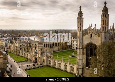 King's College, Cambridge, Cambridgeshire, Angleterre, Royaume-Uni, Europe Banque D'Images