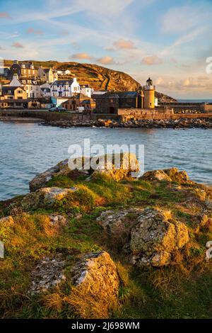 Port de Portpatrick sur la côte ouest écossaise, Portpatrick, Dumfries et Galloway, Écosse, Royaume-Uni, Europe Banque D'Images