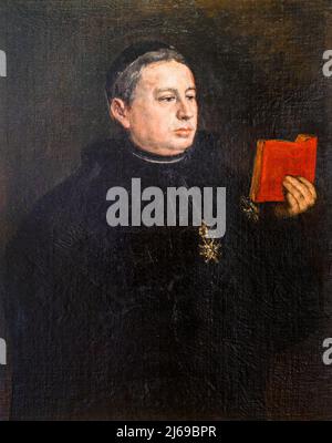 Retrato del canonigo D. Jose Duaso (Portrait du Canon D. Jose Duaso) (1824) par Francisco de Goya (1746 - 1828) Banque D'Images