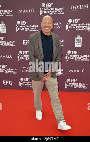 19 Montecarlo film Festival - Red Carpet film Tapirulan. Dans la photo Aldo Baglio Banque D'Images