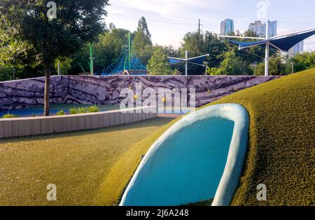 Alliance Children's Garden, Butler Park, Austin, Texas Banque D'Images