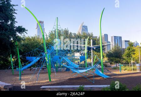 Alliance Children's Garden, Butler Park, Austin, Texas Banque D'Images