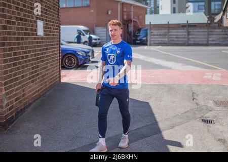 Jack Colback #8 de la forêt de Nottingham arrive à la ville Ground Banque D'Images