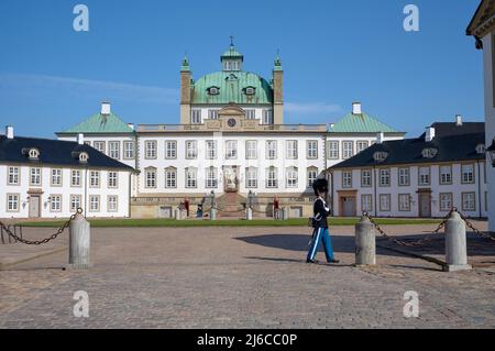 La princesse Isabella du Danemark est confirmée . La confirmation aura lieu à l'église du château de Fredensborg par le confesseur royal, Mgr Henrik Wigh-Poulsen. PHOTO : Palais royal de Fredensborg, Danemark Fredensborg, Danemark, le 30 avril 2022. Photo de Stefan Lindblom/Stella Pictures/ABACAPRESS.COM Banque D'Images