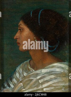 Fanny Eaton par Joanna Boyce Wells. 1861. Banque D'Images