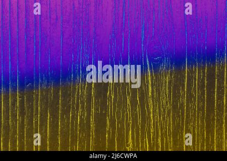 Texture abstraite. Dégradé violet-bleu et jaune. L'arrière-plan ressemble à une arborescence. Surface brillante. Copier l'espace. Banque D'Images