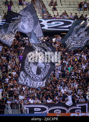 Ce - Fortaleza - 04/30/2022 - BRAZILIAN 2022, CEARA X RED BULL BRAGANTINO - Ceara fans lors d'un match contre Bragantino à l'Arena Castelao stade pour le championnat brésilien A 2022. Photo: Lucas Emanuel/AGIF/Sipa USA Banque D'Images