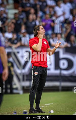 Ce - Fortaleza - 04/30/2022 - BRAZILIAN 2022, CEARA X RED BULL BRAGANTINO - Mauricio Barbieri Bragantino entraîneur lors d'un match contre Ceara au stade Arena Castelao pour le championnat brésilien A 2022. Photo: Lucas Emanuel/AGIF/Sipa USA Banque D'Images