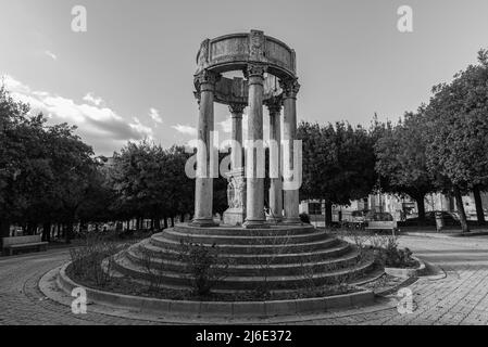 Isernia, Molise. Monument aux morts de la première Guerre mondiale Banque D'Images