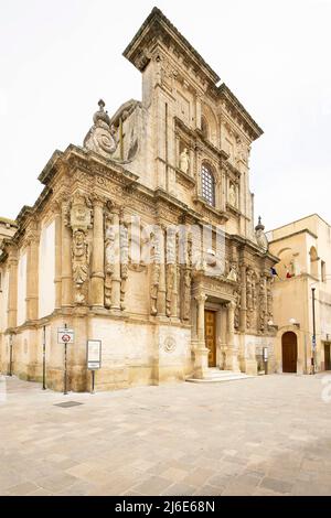 Chiese Di San Domenico, 16th siècle, vieille ville de Nardo, Salento. Pouilles. Italie. Banque D'Images