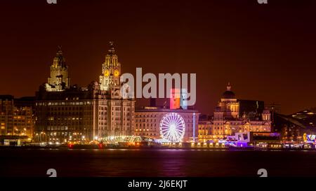 Liverpool Waterfront Banque D'Images