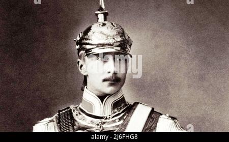 WILHELM, Prince héritier allemand (1882-1951) vers 1914 Banque D'Images