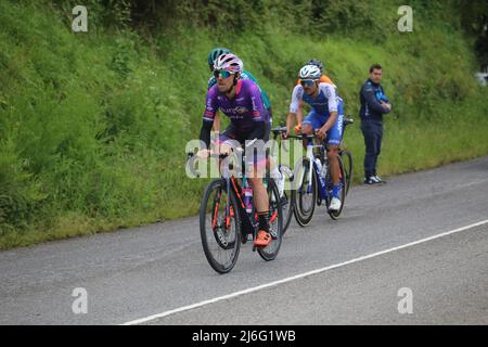 1 mai 2022, Oviedo, Asturies, Espagne: Doriga, ESPAGNE: Angel Madrazo (Burgos-BH) dirige le sécessionniste lors de la phase 3rd de la Vuelta a Asturias 2022 à Doriga, Espagne, le 01 mai 2022. (Credit image: © Alberto Brevers/Pacific Press via ZUMA Press Wire) Banque D'Images