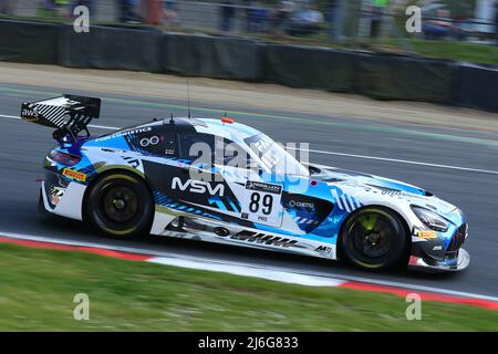 Timur Boguslavskiy - AKKODIS ASP - 2022 GT World Challenge Europe Sprint Cup - Brands Hatch Banque D'Images