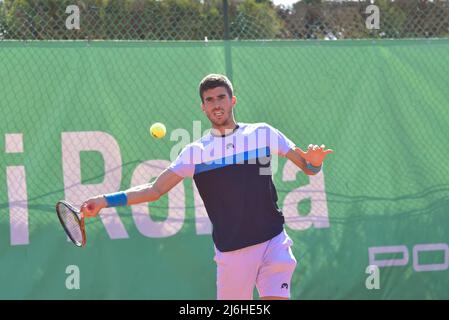 Franco Agamenone ITA) lors de la demi-finale du tournoi de tennis ATP Challenger Roma Open au Garden tennis Club le 30 avril 2022 à Rome, Italie Banque D'Images