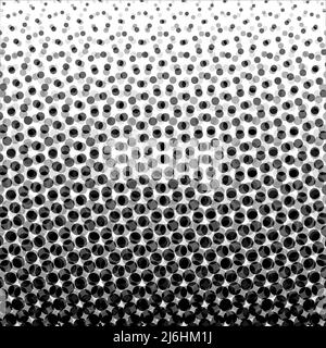 Arrière-plan pointillisme avec points colorés. Arrière-plan coloré avec cercles Illustration de Vecteur