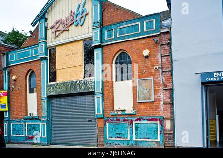 Route 66 Club and Bar, King Street, Darlington, Angleterre Banque D'Images