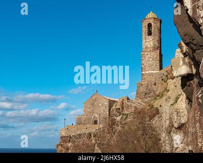 Cathédrale de Castelsardo, Sardaigne, Italie Banque D'Images