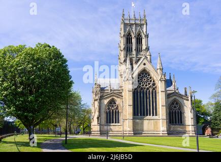 The Minster Church of St George ou Doncaster Minster Doncaster South Yorkshire Angleterre gb Europe Banque D'Images