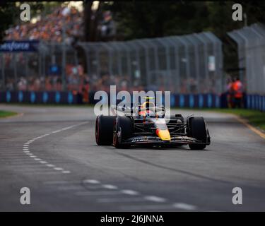 Circuit Albert Park Grand Prix, Melbourne, Australie. 09 avril 2022. Sergio Perez (MEX) de l'équipe Red Bull lors de la qualification. Corleve/Alamy stock photo Banque D'Images