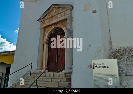 Igreja da Misericordia (Eglise de la Miséricorde) à Aljustement, Portugal Banque D'Images