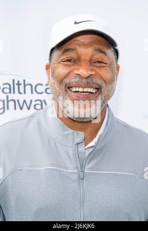 Oluca Lake, Californie, États-Unis, 02/05/2022, Toluca Lake, ÉTATS-UNIS. 02nd mai 2022. Norman Nixon assiste au tournoi de golf annuel Celebrity 15th de la Fondation George Lopez au Lakeside Country Club, Toluca Lake, CA le 2 mai 2022 crédit: Eugene Powers/Alay Live News Banque D'Images