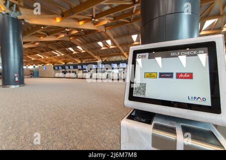 CLARK, PHILIPPINES - 30,2022 avril terminal passagers à Clark New International Airport, une porte internationale vers les Philippines à l'intérieur de Clark Freep Banque D'Images