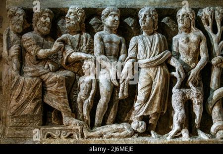 Italie Emilia Romagna Bertinoro: Musée interreligieux: Genèse Banque D'Images