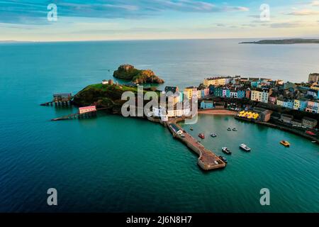 Port de Tenby Banque D'Images