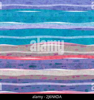 Tracé sans coutures pour des vagues fluides. Banque D'Images