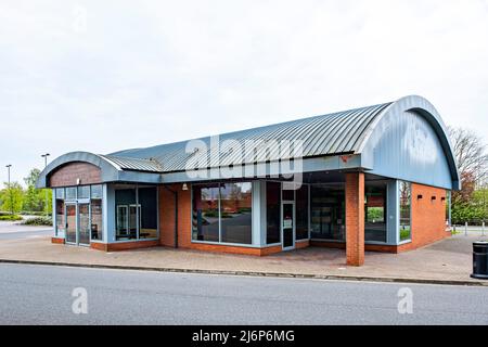 Restaurant Pizza Hut fermé au Phoenix Leisure Park à Crewe Cheshire Royaume-Uni Banque D'Images