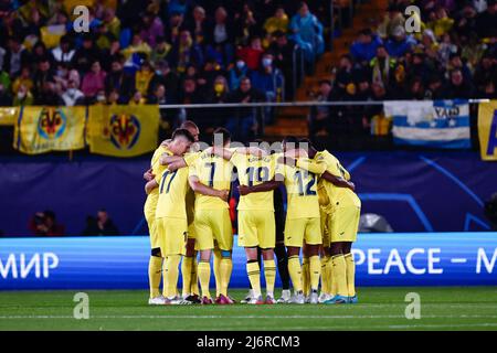 Villarreal, Espagne. . 03rd mai 2022. Joueurs pendant la demi-finale de la Ligue des champions de l'UEFA deux matches entre Villarreal et le Liverpool FC à l'Estadio de la Ceramica. Crédit : DAX Images/Alamy Live News Banque D'Images