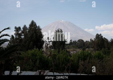 Volcan Misti à Arequipa Banque D'Images