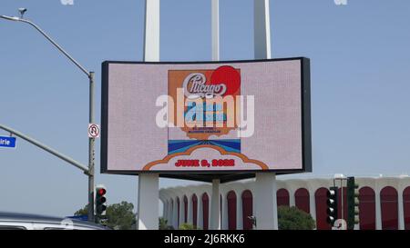 Inglewood, Californie, États-Unis 29th avril 2022 Chicago et Brian Wilson Marquee au Kia Forum le 29 avril 2022 à Inglewood, Los Angeles, Californie, États-Unis. Photo par Barry King/Alay stock photo Banque D'Images