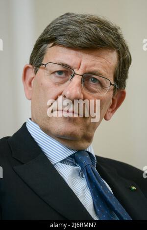 Galleria Nazionale d'Arte Moderna, Rome, Italie, 03 mai 2022, Vittorio Colao, Ministre de l'innovation technologique et de la transition numérique lors de la présentation du livre d'Alan Friedman "il prezzo del futuro" - News Banque D'Images