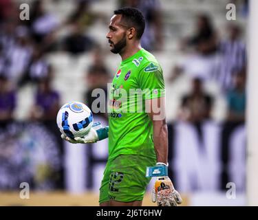 Ce - Fortaleza - 05/03/2022 - COPA SOUTH AMERICANA 2022, CEARA X DEPORTIVO LA GUAIRA - Cristhian Flores gardien de Deportivo la Guaira lors d'un match contre Ceara au stade Arena Castelao pour le championnat Copa Sudamericana 2022. Photo: Lucas Emanuel /AGIF/Sipa USA Banque D'Images