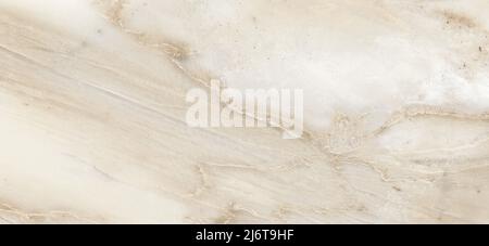 Arrière-plan en marbre beige, marbre naturel pour les carreaux de sol et de mur en céramique, marbre poli ivoire. Texture et surface en marbre naturel Banque D'Images