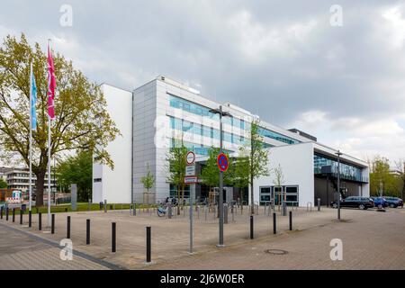 Nouveau bâtiment pour l'Académie de musique Robert Schumann sur le campus de Golzheim Banque D'Images