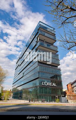 Siège de l'Oréal Allemagne à Düsseldorf Banque D'Images