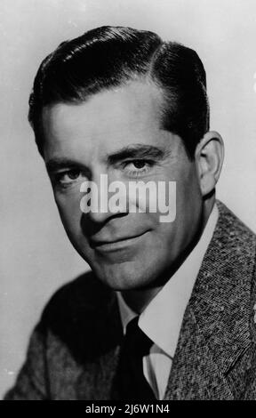 Dana Andrews (1909-1992), acteur de cine estadounidense. Banque D'Images