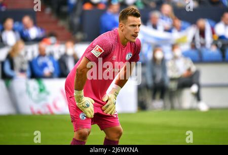 2. Bundesliga, VELTINS Arena Gelsenkirchen: FC Schalke 04 vs SV Werder Bremen; Banque D'Images