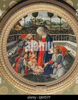 Vulcan forgeant l'armure de l'Achille (fresque) par Romano, Giulio (1492-1546) (et atelier) ; Palazzo Ducale & Museo, Mantua, Lombardie, Italie ; Italien, non protégé par copyright. Banque D'Images