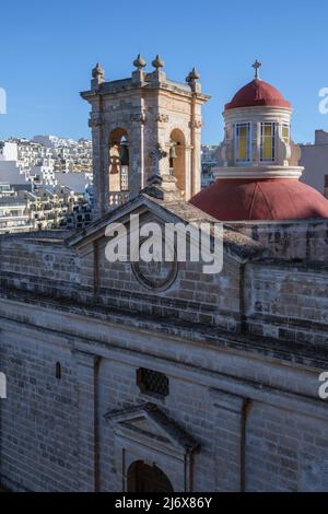 Sanctuaire de notre-Dame de la Grotte, Misrah il-Parrocca, Mellieha, Malte Banque D'Images