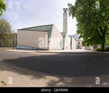 Le Musée SeaCity du centre civique de Southampton, en Angleterre, a ouvert ses portes en 2012 à l'occasion du centenaire du départ de RMS Titanic. Banque D'Images