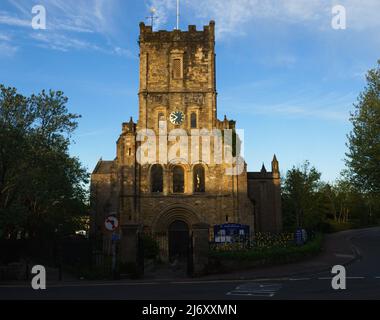 L'église du Prieuré de Sainte-Marie-la-Vierge, Chepstow, Monbucshire, pays de Galles du Sud Banque D'Images