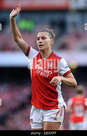 Londres, Royaume-Uni. 04th mai 2022. Steph Catley d'Arsenal femmes en action pendant le jeu. Barclays FA Women's super League match, Arsenal Women contre Tottenham Hotspur Women au stade Emirates de Londres le mercredi 4th mai 2022. Cette image ne peut être utilisée qu'à des fins éditoriales. Utilisation éditoriale uniquement, licence requise pour une utilisation commerciale. Aucune utilisation dans les Paris, les jeux ou les publications d'un seul club/ligue/joueur.pic par Steffan Bowen/Andrew Orchard sports Photography/Alay Live News crédit: Andrew Orchard sports Photography/Alay Live News Banque D'Images