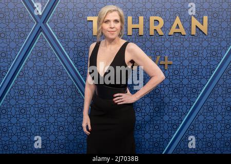 Dana Eden participe à la cérémonie du tapis rouge pour la première de la deuxième saison de « Téhéran » d’Apple au Robin Williams Centre de New York, New York, le 4 mai 2022. (Photo de Gabriele Holtermann/Sipa USA) Banque D'Images