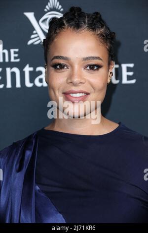 Hollywood, États-Unis. 04th mai 2022. HOLLYWOOD, LOS ANGELES, CALIFORNIE, États-Unis - 04 MAI : l'actrice britannique Lydia West arrive à Netflix's 'The Pentaverate' After Party qui s'est tenue au salon-restaurant liaison le 4 mai 2022 à Hollywood, Los Angeles, Californie, États-Unis. (Photo de David Acosta/image Press Agency) Credit: Image Press Agency/Alay Live News Banque D'Images