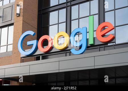 Google LLC est une société américaine de technologie multinationale Banque D'Images